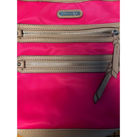 Dana Buchman Bright Pink Nylon Crossbody Bag - Picture 5 of 11